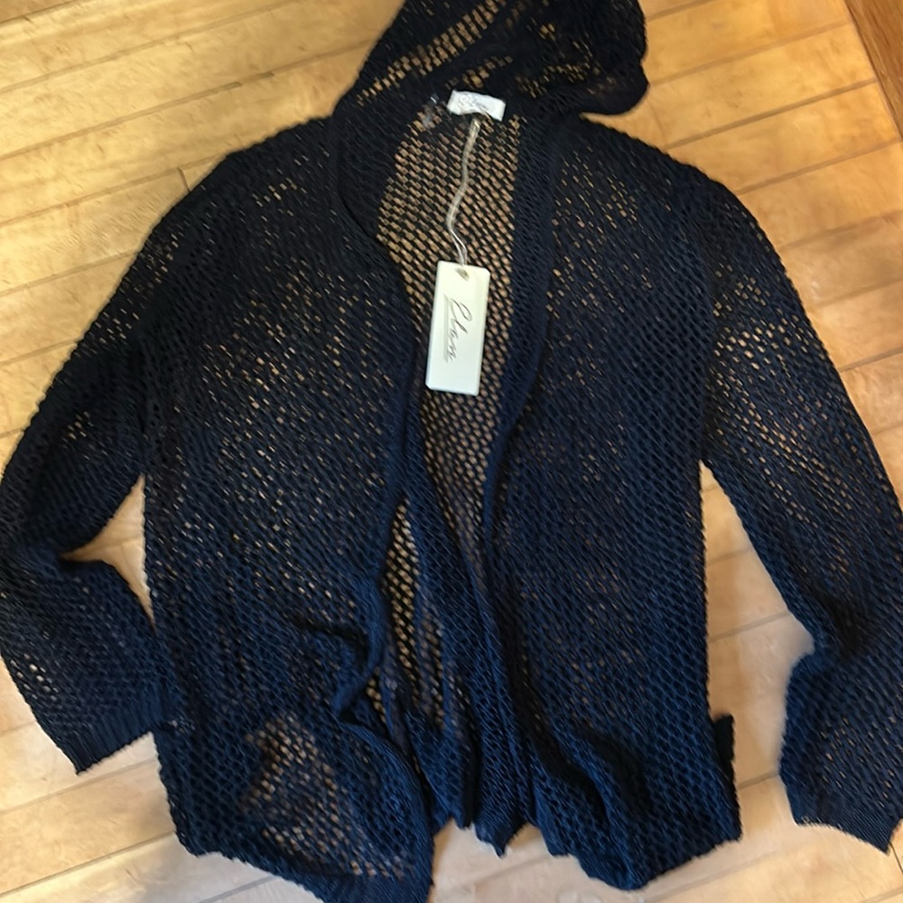 Mesh cardigan
